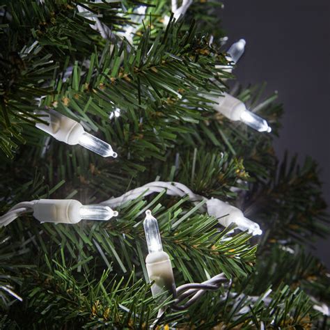 led christmas tree lights white wire|lights on white wire.